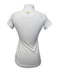 AA Platinum Perforated Training Shirt in White