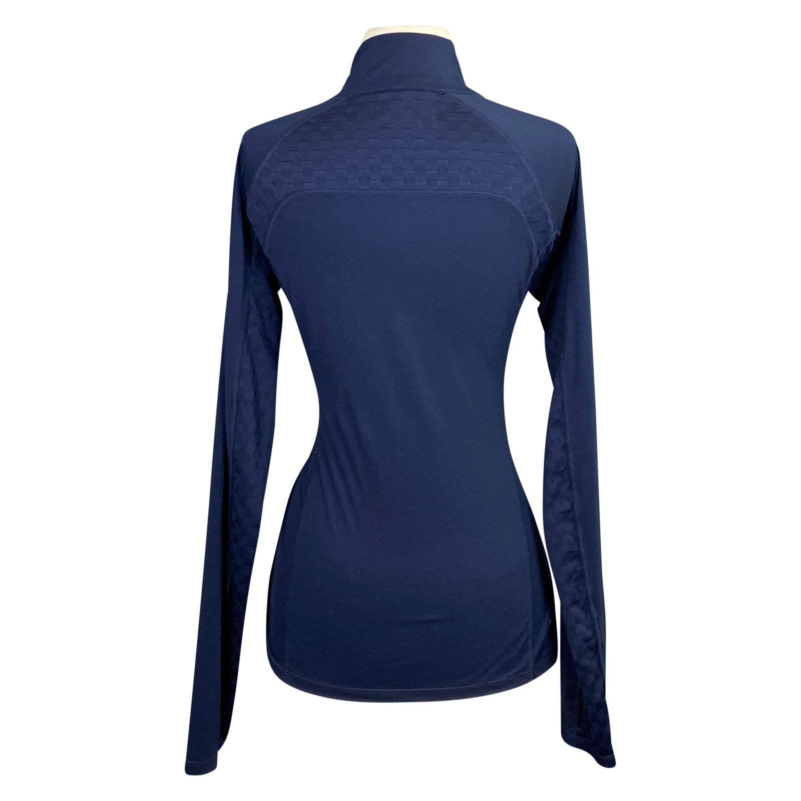 Back of Ariat Tek Cold Series 'Lowell' 2.0 Baselayer in Navy