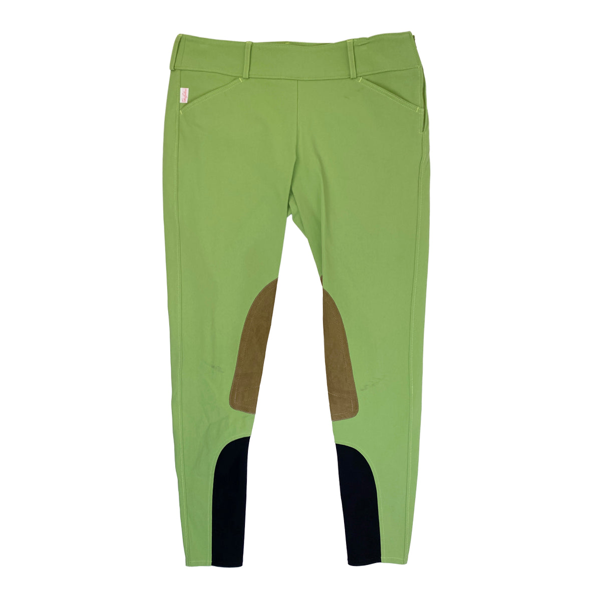 Tailored Sportsman Boot Sock brteeches in avocado