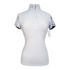 70° 'Fontainebleau' Show Shirt + Convertible Polo in White