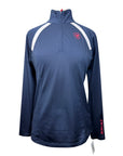 Ariat 'Sunstopper Team 2.0' Baselayer in Navy/White