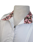 Chestnut Bay SkyCool® 'Liberty' Youth Long Sleeve Show Shirt in White/Butterflies