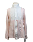 For Horses 'Arietta' Show Shirt in White/Pink Horses