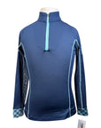 Romfh Chill Factor Long Sleeve Sunshirt in Navy