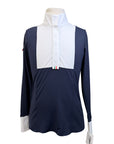 For Horses 'Ariella' Show Shirt in Navy