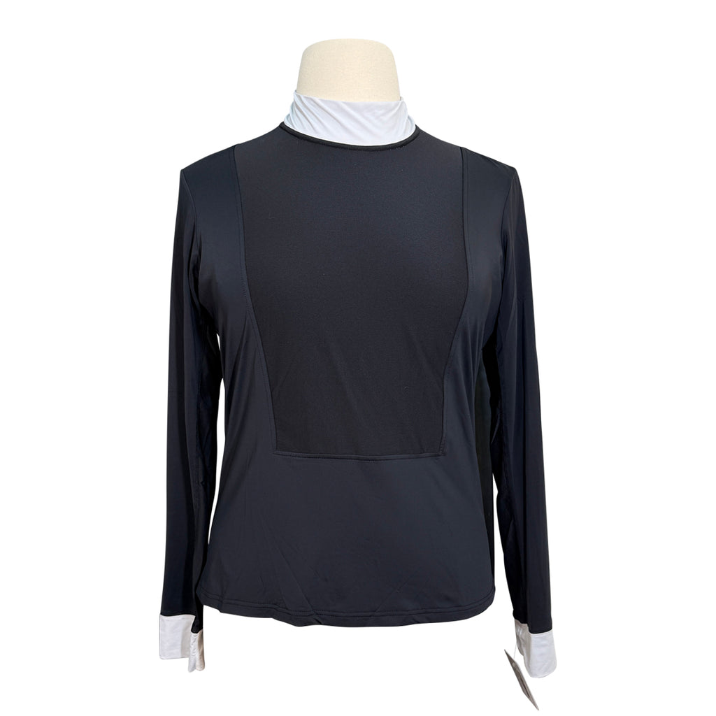 70° Long Sleeve Show Shirt in Black