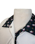 Essex Classic Talent Yarn Show Shirt in White/Unicorn Heads