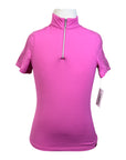 Dover Saddlery 'CoolBlast’ Short Sleeve Shirt in Bright Pink