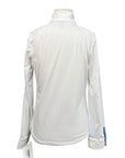 RJ Classics 'Maddie' Show Shirt in White/Paisley