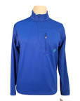Ariat 'Tek Team Logo' 1/4 Zip Jacket in Blueberry