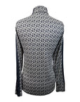 Kerrits 'Ice Fil Lite' Long Sleeve Sun Shirt in Black/Horseshoes