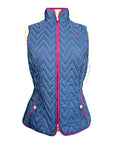 Ariat 'Ashley' Vest in Navy/Plum