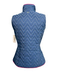 Ariat 'Ashley' Vest in Navy/Plum