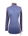 Tredstep 'Symphony' Long Sleeve Sport Top in Navy