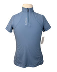 LeMieux Young Rider Short Sleeve Base Layer in Ice Blue
