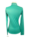 Espoir Lumiere Eternal Collection Quarter Zip Sun Shirt in Sea Blue