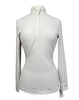Noble Outfitters 'Allison' Show Shirt in White/Horseshoes
