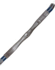 Padded Leather Girth with Fancy Stitch in Brown