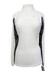 Dublin Sun Shirt in White/Floral