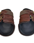 Devoucoux Leather Hind Boots in Brown