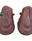 Devoucoux Leather Hind Boots in Brown