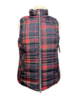 Cavallo 'Oyx' Vest in Red/Blue Plaid
