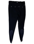 Ariat 'Tri Factor' Knee Patch Breeches in Black