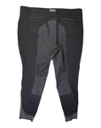 Dover Saddlery 'Dalton' Full Seat Breeches Breech in Black/Grey