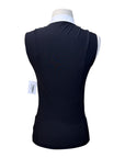 Samshield 'Yasmina' Sleeveless Shirt in Black/White