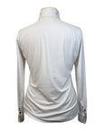RJ Classics Women's 'Carly' 37.5 Show Shirt in White/Crabs