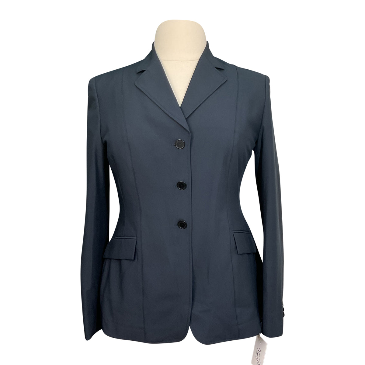 RJ Classics 'Nora' Grey Label Show Coat in Navy