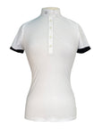 EGO7 Short Sleeve Competition Top in White - Women's IT 46 (US 12)