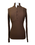Solid Citizen 'Kori' The Pullover Sweater in Espresso - Women's XS
