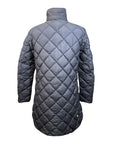 Save the Duck Long Puffer Jacket in Navy