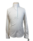 RJ Classics 'Rebecca Jr' Show Shirt in White/Owls