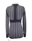 Back of Mountain Horse 'Magic' Tech Top in Black/Grey - Women's XXS/XS