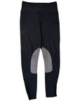 Free Ride 'Define' Knee Patch Tights in Black