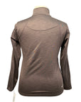 Ariat Tek Team 1/2 Zip Sweatshirt in Brown