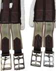 Ovation Dry-Tex Equilizer Girth in Brown/White