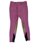 RJ Classics 'Gracie' Knee Patch Breeches in Raspberry