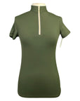 Tailored Sportsman 'Ice Fil' Short Sleeve Shirt in green