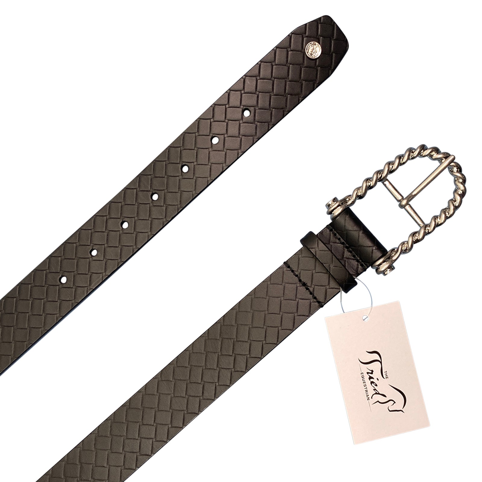 Hannah Childs Twisted Bit Belt in Black - Women
