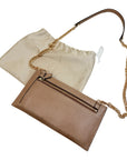 Tucker Tweed Equestrian 'Cor De Star' Clutch in Tan Snakeskin