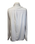 Solid Citizen 'Jessica' Button Down Long Sleeve Shirt in Porcelain - Women's XS