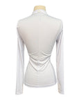 Asmar Equestrian 1/4 Zip Training Shirt in White