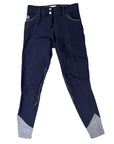 Ghodho 'Lily Pro' Knee Patch Breeches in Navy