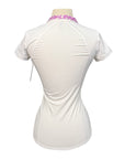 RJ Classics 'Sadie 37.5' Ladies Show Shirt in White/Daisies
