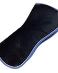 Ogilvy Jump Memory Foam Half Pad in Black/Blue/White