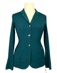 Penélope 'Paris Air' Show Jacket in Peacock Blue