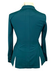 Penélope 'Paris Air' Show Jacket in Peacock Blue